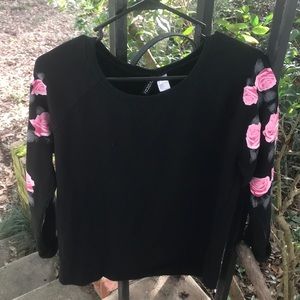 H&M Floral sweater